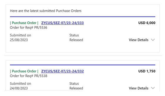 Purchase Order